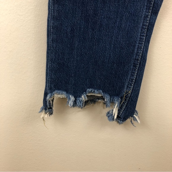 NWT Free People Maggie Straight Jean Sequoia Blue Size 24 - Picture 10 of 15